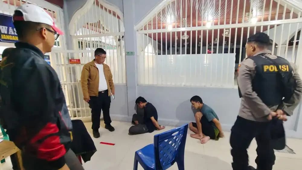 Tiga Napi Mati Kabur dari Rutan Siak, Dua Ditangkap, Satu Masih Buron