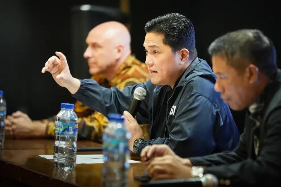 Erick Thohir: PSSI Tak Akan Tergesa Cari Pelatih Baru Timnas Indonesia