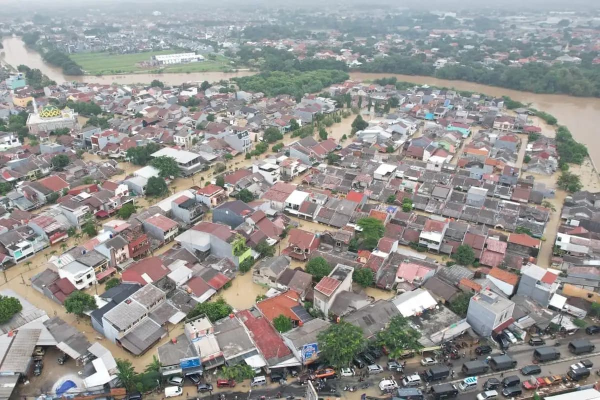 BPBD Bekasi Ungkap Daftar Perumahan Rawan Banjir di Musim Hujan 2025-2026